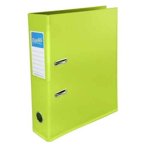 Lever Arch File PVC A4 70mm Bantex Fruits Lime